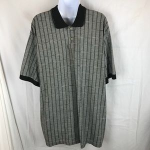 Chereskin xl short sleeve gray polo shirt